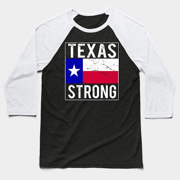 Texas Strong Baseball T-Shirt by Flippin' Sweet Gear